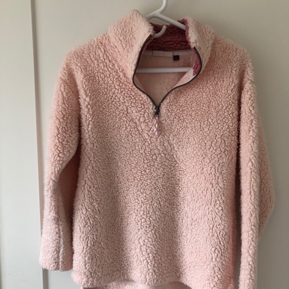 Sweaters - Sherpa Half Zip
